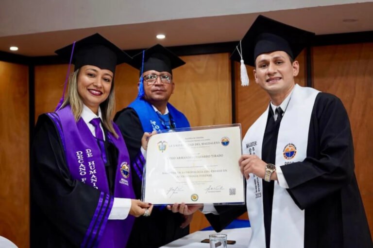 La Unimagdalena graduó al primer Magíster en Antropología Forense