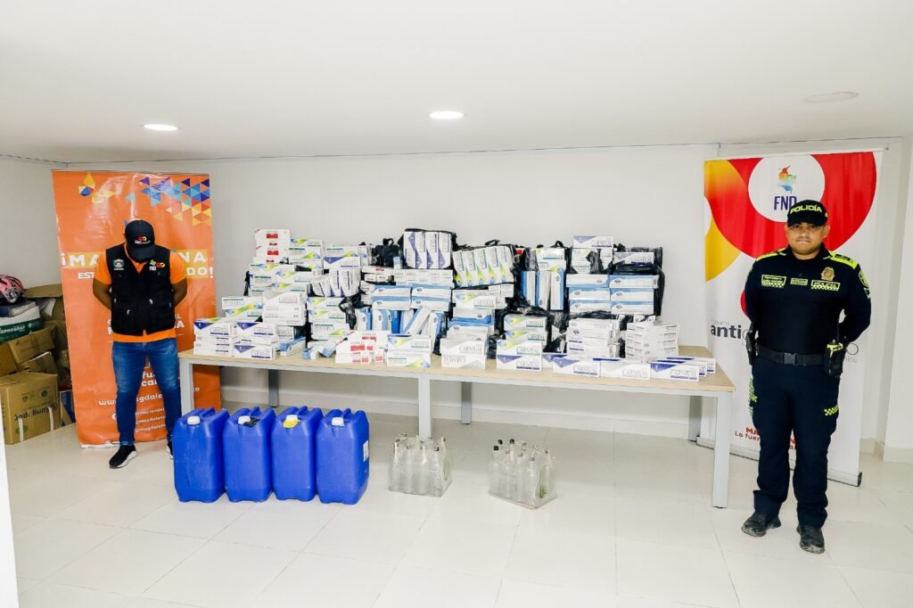 Incautan 15.160 cajetillas de cigarrillos de contrabando en Ciénaga