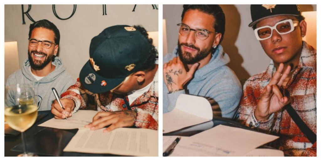 Maisak, el cantante gairero firmó contrato con la disquera de Maluma