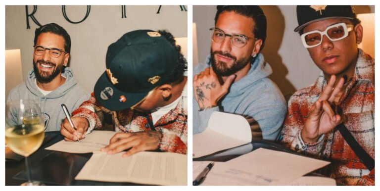 Maisak, el cantante gairero firmó contrato con la disquera de Maluma