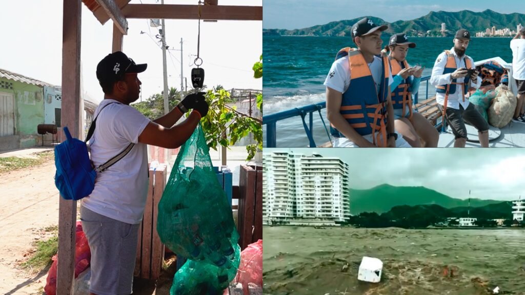 Colaboradores de Inter Rapidísimo se ponen la 10 para limpiar la bahía