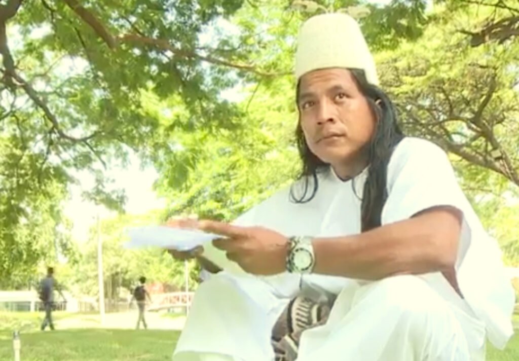 Seyawawin Racigo, el arhuaco que hará pasantía en Cochabamba, Bolivia