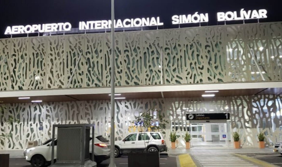 Aeropuerto Simón Bolívar.