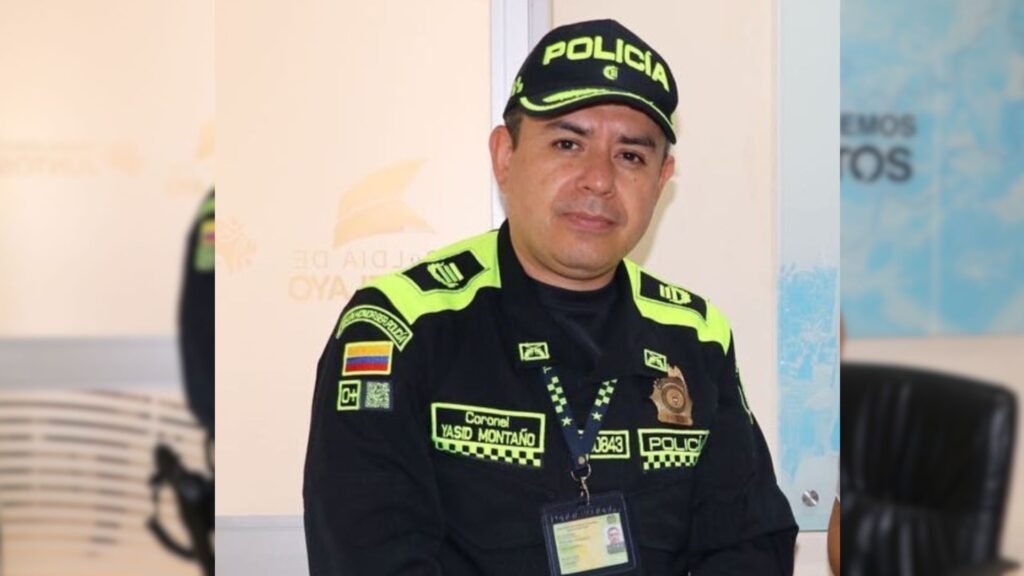 Conozca a Yasid Montaño, nuevo comandante de la Policía Metropolitana
