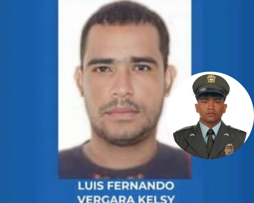 El rostro del presunto asesino del patrullero Fredy Cantillo en Santa Marta