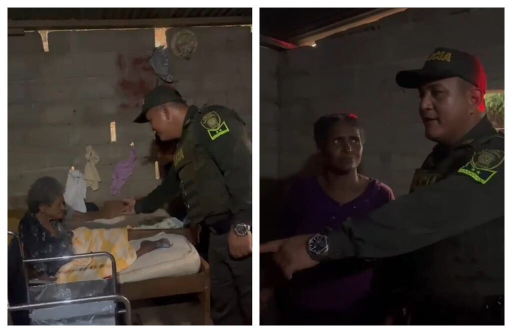 Eraldis, el ‘héroe sin capa’ regaló silla de ruedas a abuelita en Guacamayal