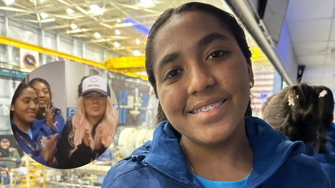 Alicia ya conoce la Nasa, también a Karol G