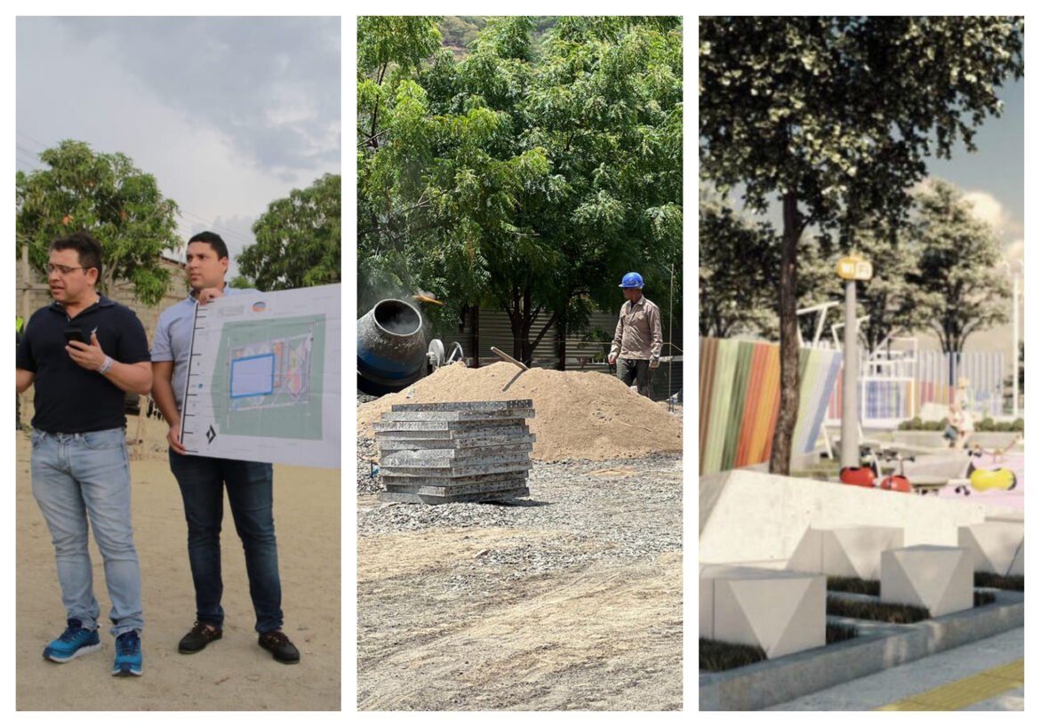 El exalcalde Martínez anunció la construcción de 15 parques en el año 2019