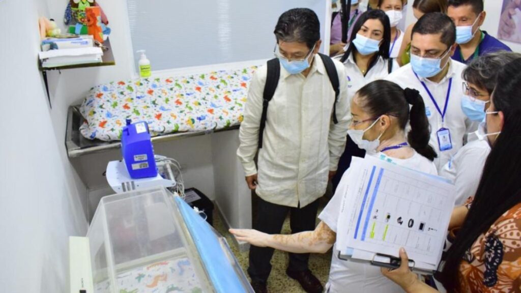 Embajada de Japon dona equipos medicos para la comunidad kankuama