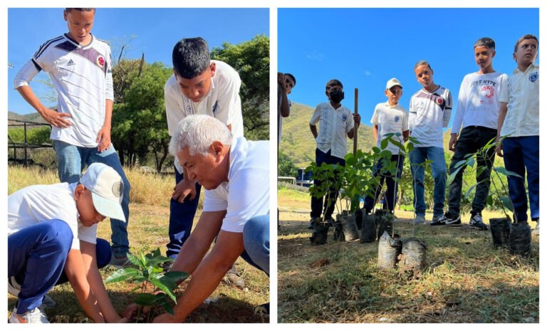 Corpamag lidera jornada de reforestación con estudiantes tagangueros