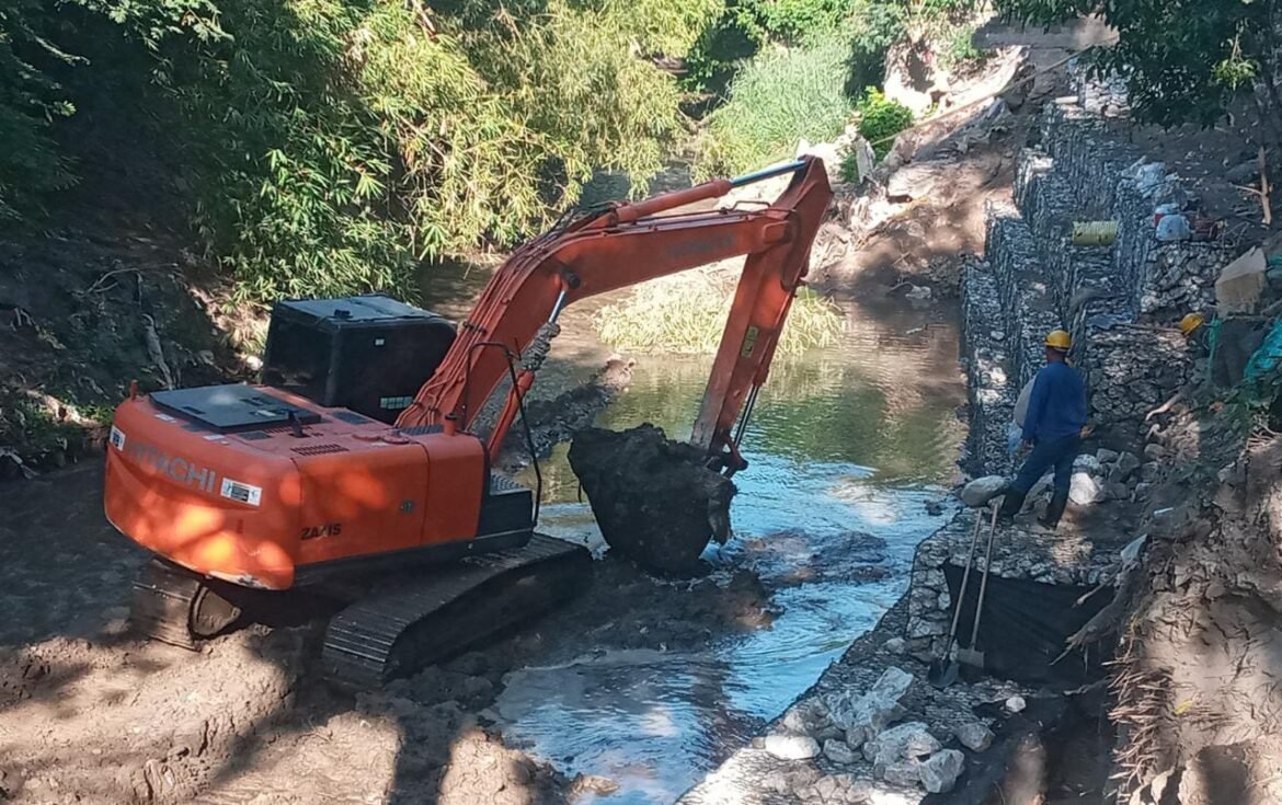 obras de recuperación del Río Manzanares