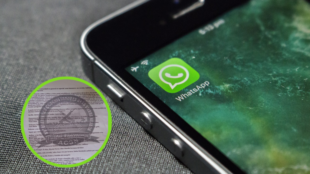 Panfletos cambiaron del papel al WhatsApp en Zona Bananera