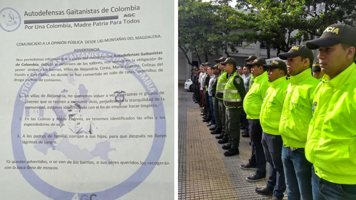 Panfleto es falso en Santa Marta