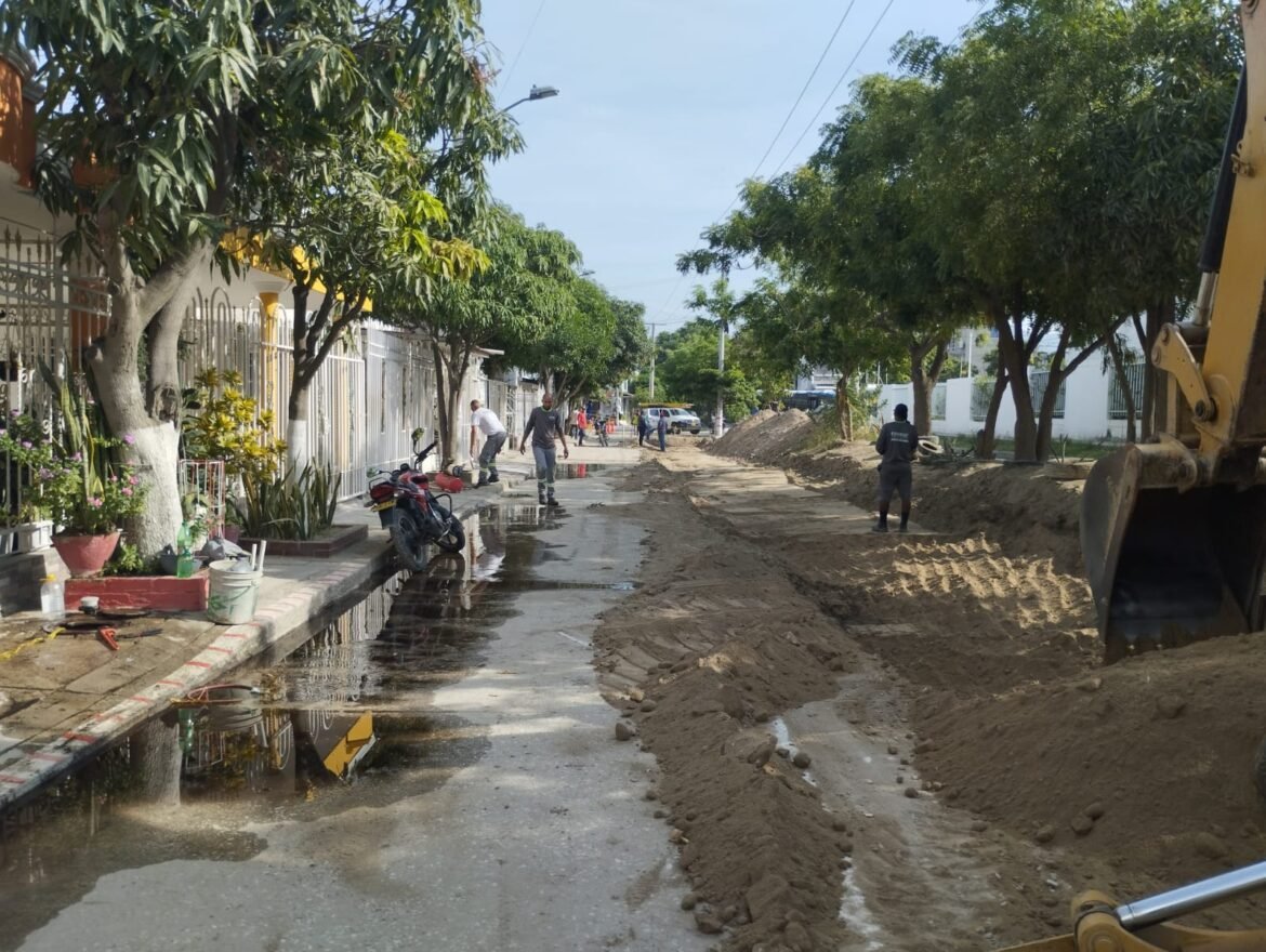 Pavimentacion de la Urbanización Santa Clara