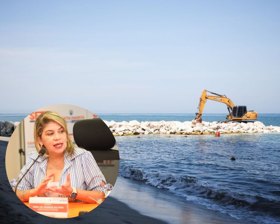 Virna – obras de espolones en Salguero