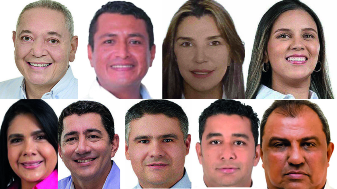 Alcaldes del Magdalena elegidos por coaliciones y grupos significativos