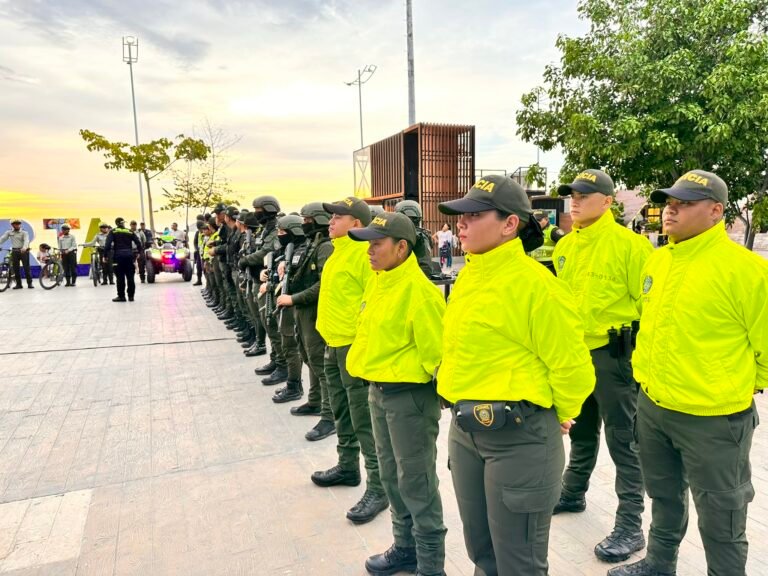 Más de mil uniformados custodiarán la semana de receso en Santa Marta