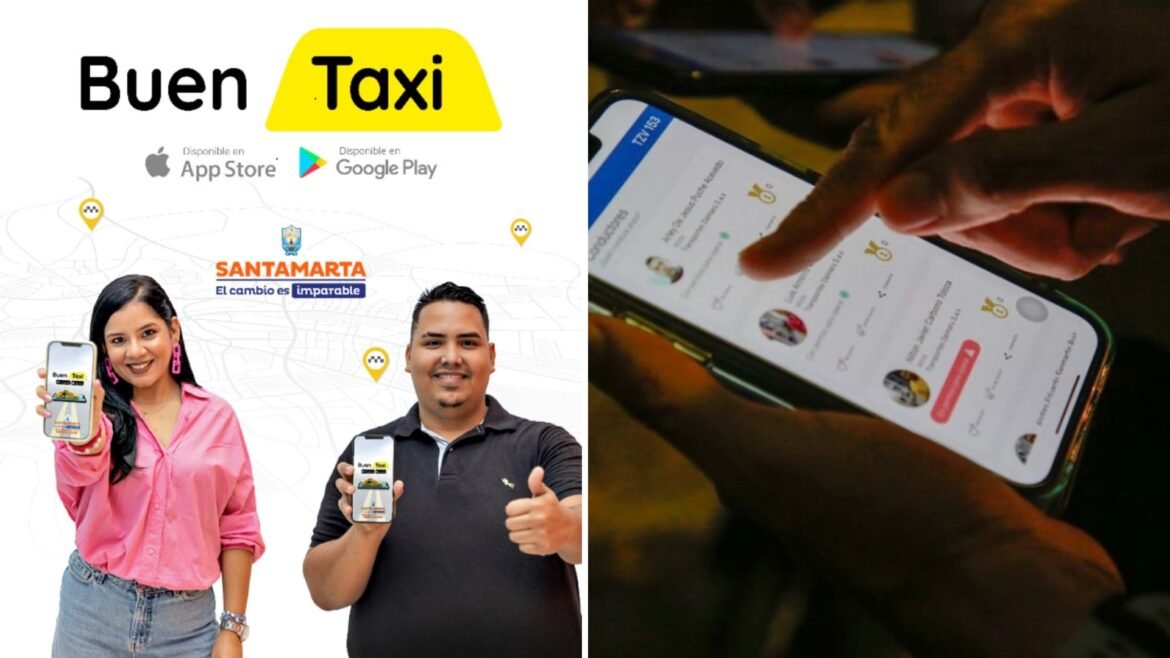 App ‘Buen Taxi’ en Santa Marta