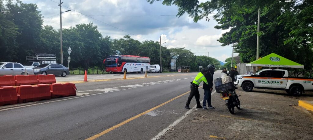 Medidas en principales ejes viales de Santa Marta durante puente festivo