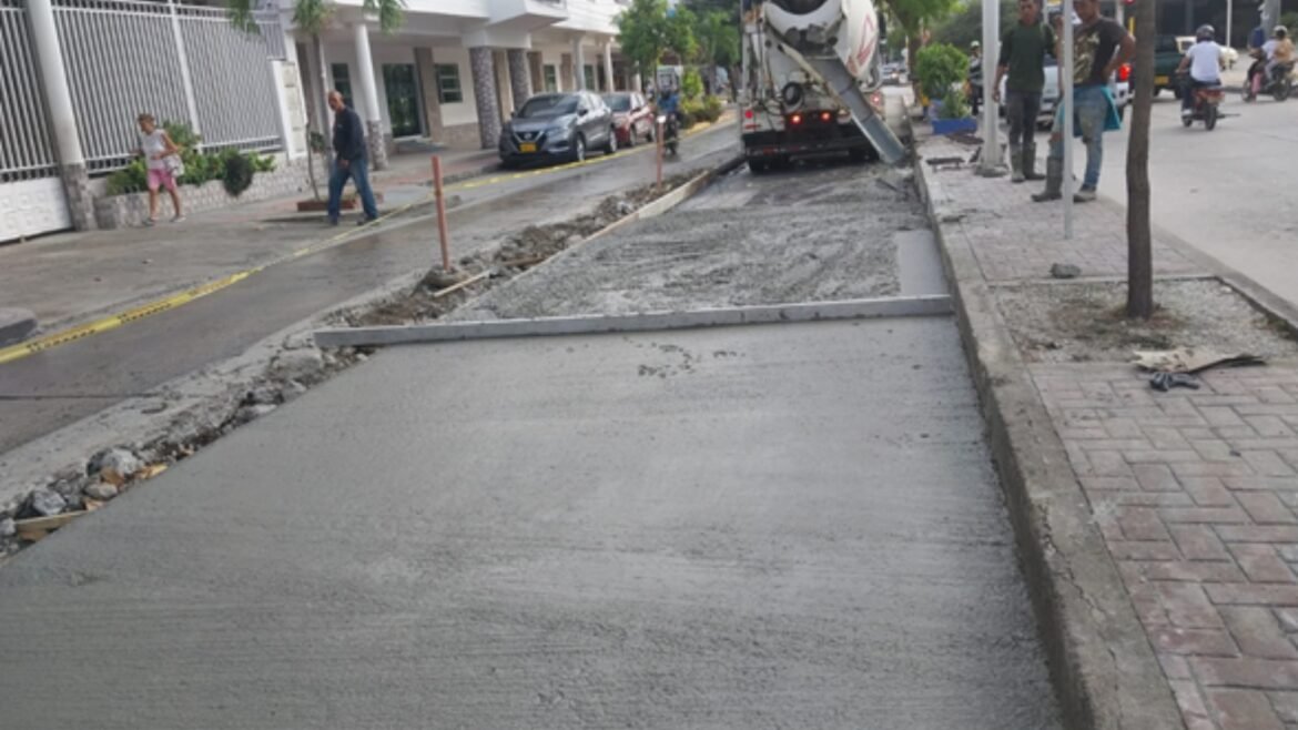 Repavimentación Santa Marta