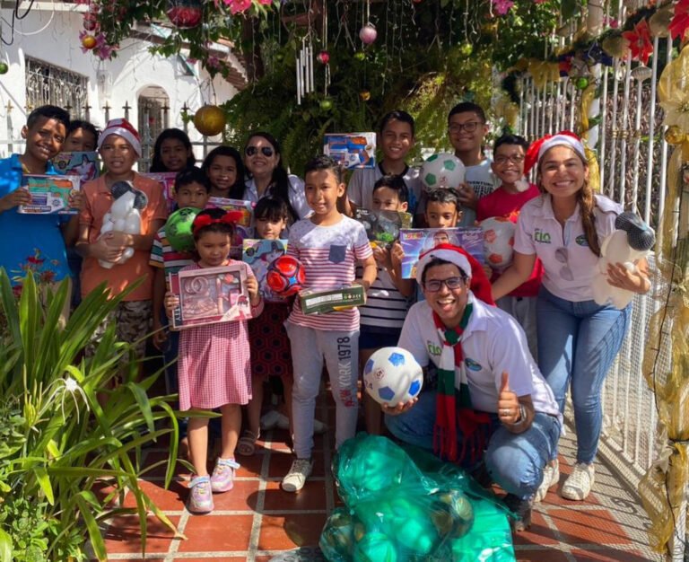 890 niños en el Magdalena, tuvieron una navidad feliz gracias Corpamag