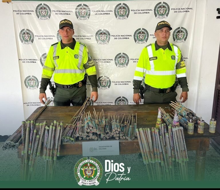 Ocho mil gramos de pólvora incautados en las vías del Magdalena