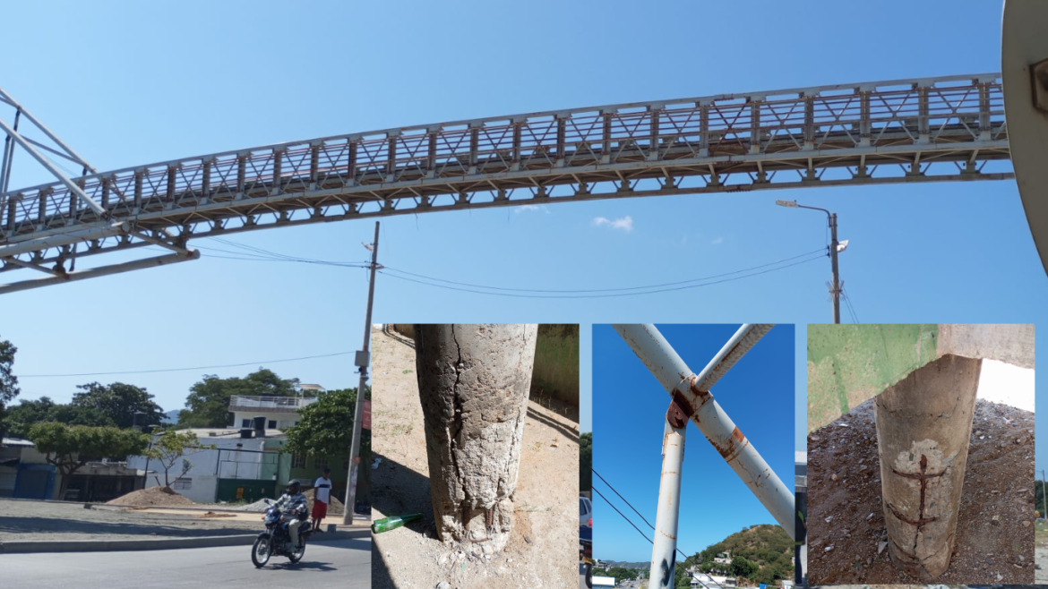 Puente Peatonal del barrio Juan XXIII
