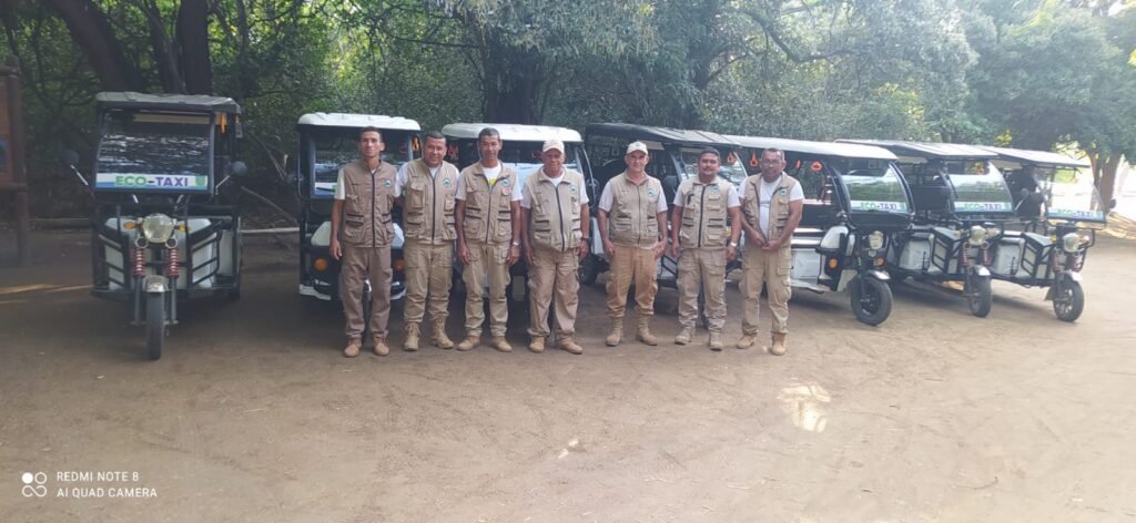 Por el medio ambiente, se volvieron conductores de ecotaxis en el Tayrona