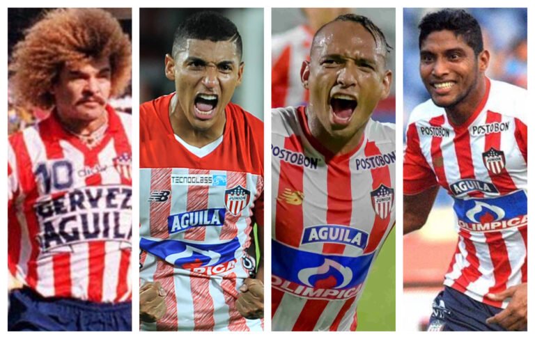 Diez estrellas del Junior de Barranquilla nacidas en Santa Marta