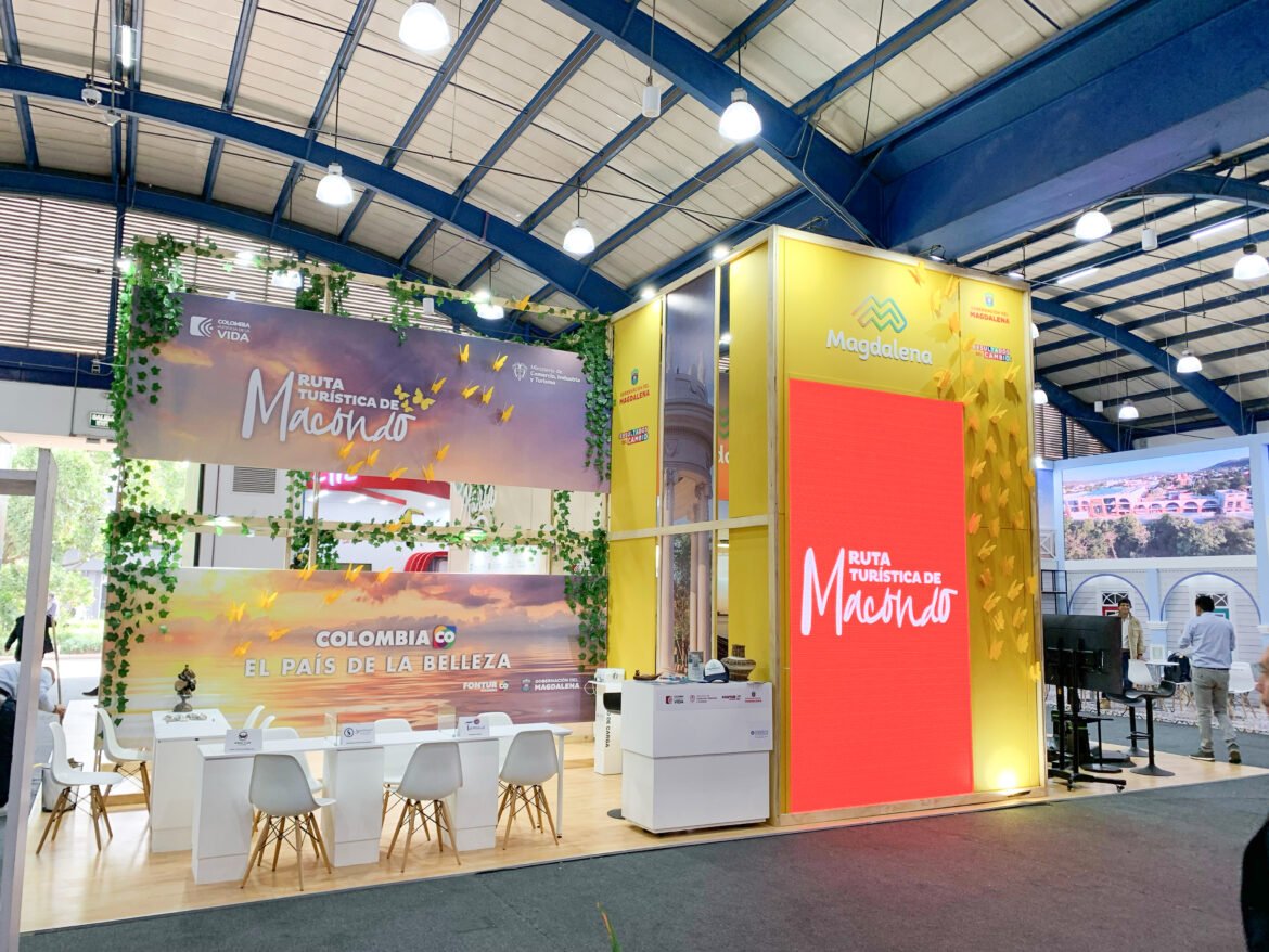 Ruta Macondo Gobernación promociona La Ruta Macondo con simuladores de realidad virtual en Anato 2024.