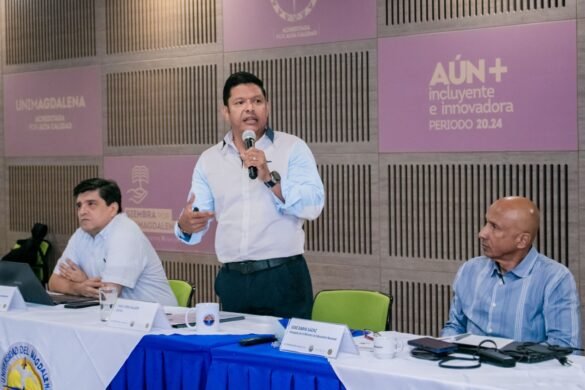 Pablo Vera Salazar en su exposición frente al Consejo superior.
