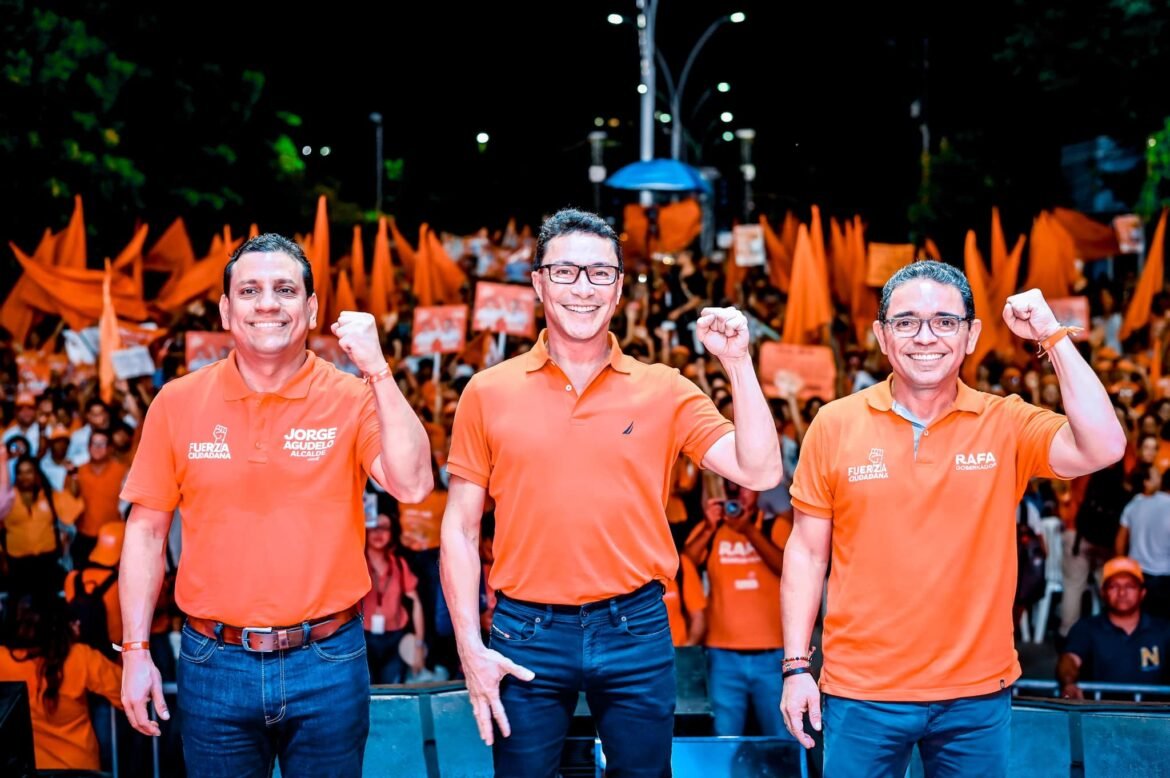 fuerza Ciudadana Imagen de Carlos Caicedo, líder del partido Fuerza Ciudadana.