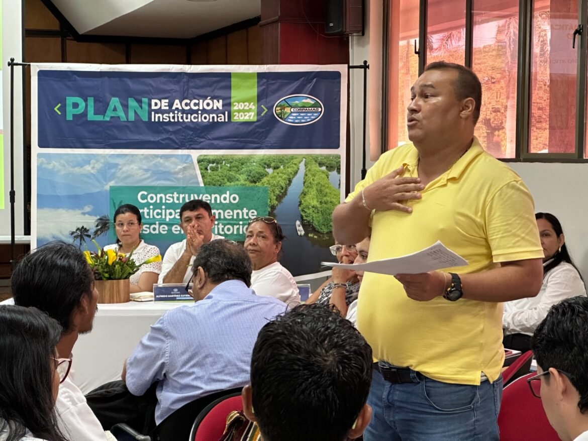 Corpamag propicio un espacio de participación ciudadana en Santa Marta.