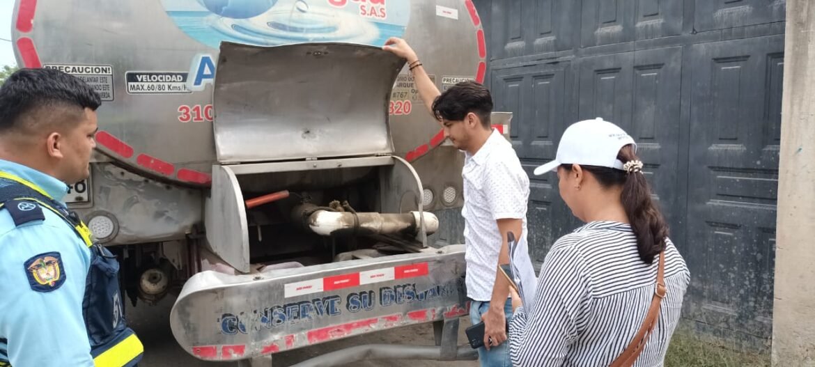 Carrotanques son inmovilizados en Santa Marta