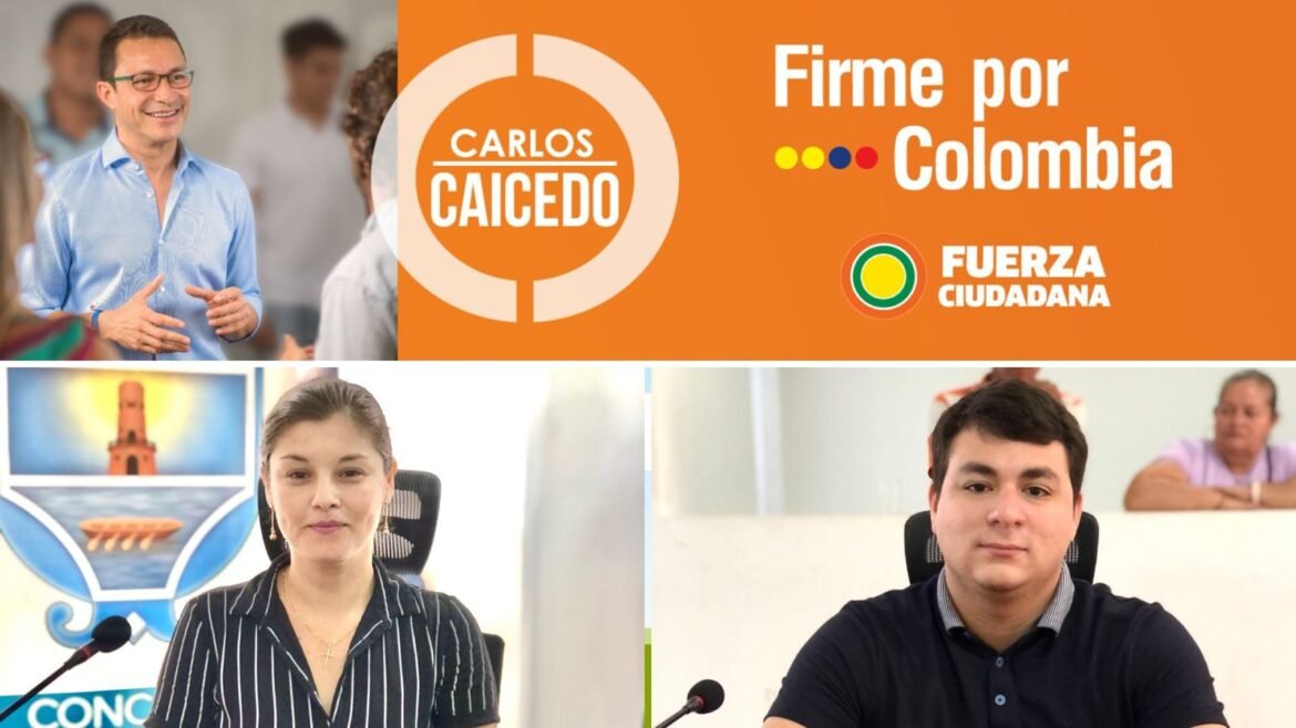 Carlos Caicedo Fuerza Ciudadana acusa a Jeny Carolina García Murillo y Juan David Vergel Amaris de traición.