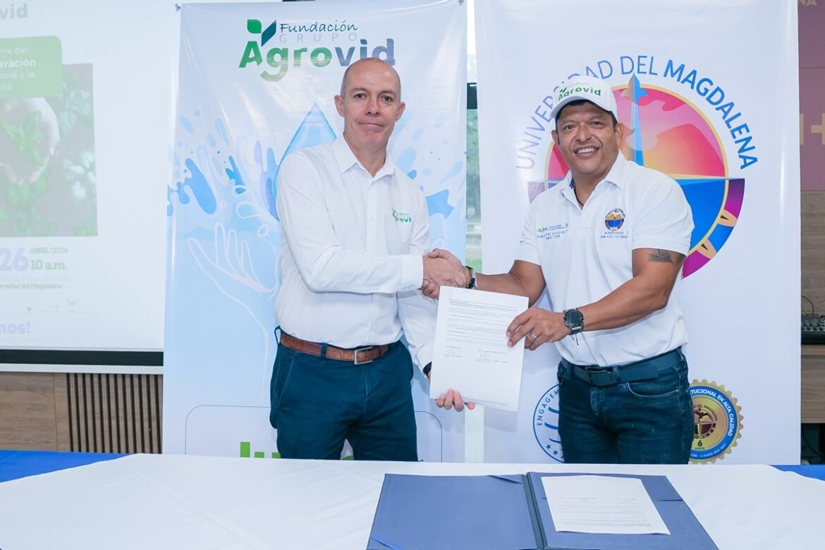 Unimagdalena y la Fundación Grupo Agrovid, se comprometieron a trabajar en cooperación