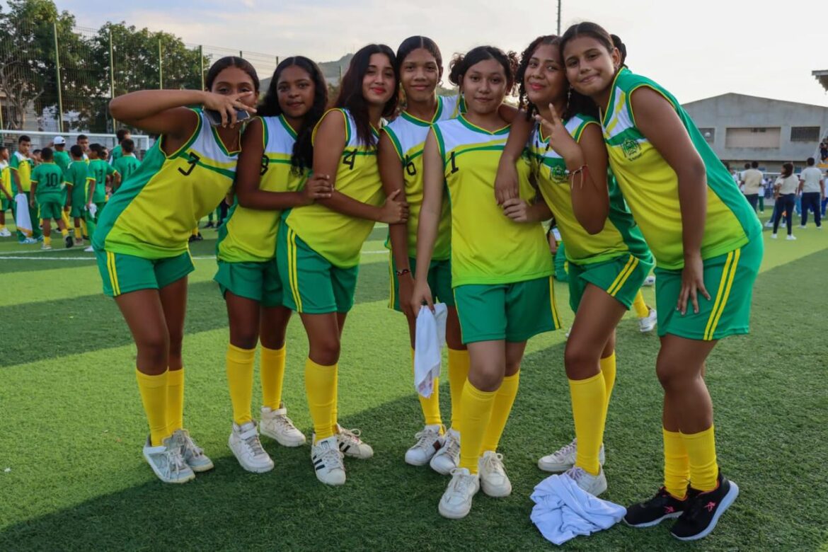 Los juegos Intercolegiados 2024 marca un hito en la historia del deporte escolar de Santa Marta.