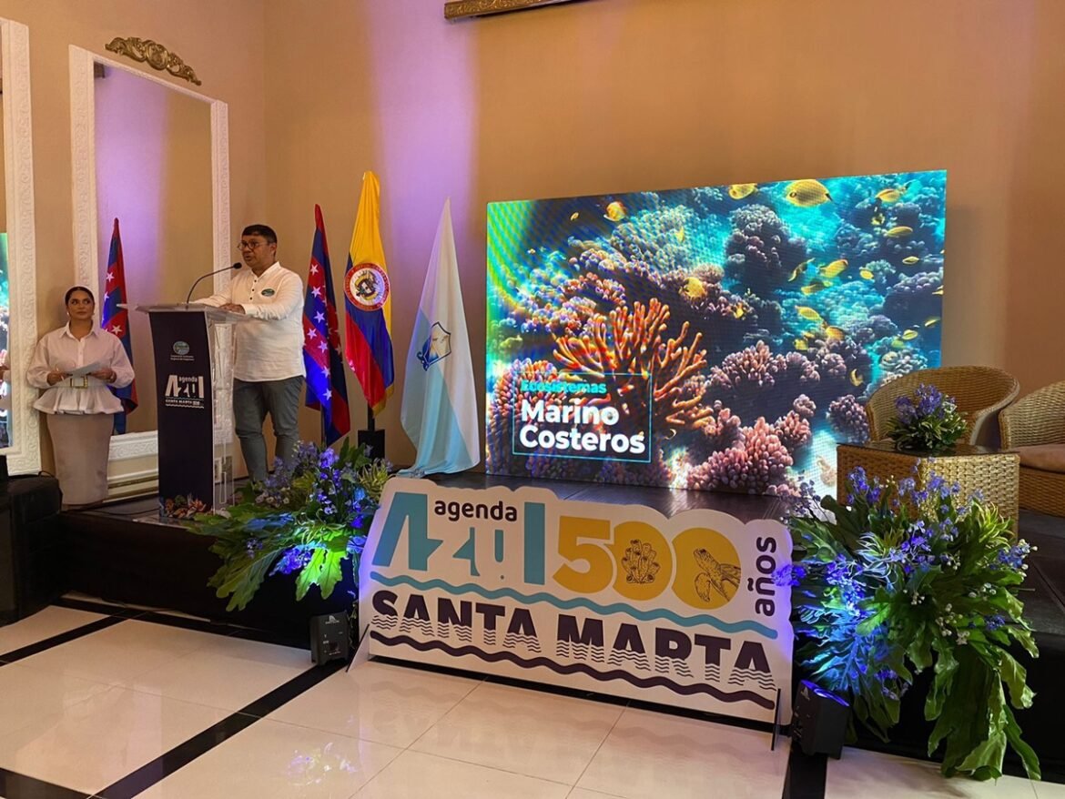 Agenda Azul Santa Marta 500 Años La Agenda Azul Santa Marta 500 Años es un compromiso con el futuro ambiental