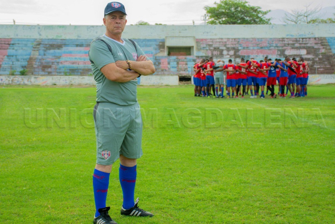 1Pedro Enrique Sarmiento Solis CP_Unión Magdalena despide a su exentrenador Pedro Sarmiento