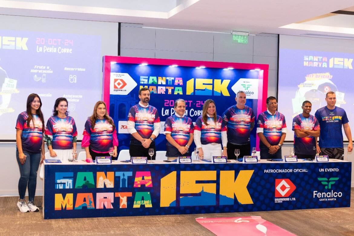 La Carrera Santa Marta 15K La Carrera Santa Marta 15K "La Perla Corre" se llevará a cabo el próximo 20 de octubre.