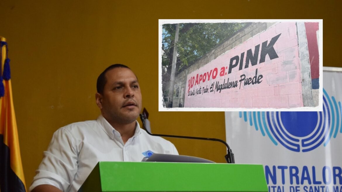 Murales anuncian la postulación de Chadán Rosado Taylor en Magdalena Chadán Francisco Rosado Taylor, potencial candidato en las elecciones de 2026.