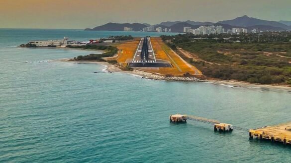 Autoridades exigen a Aerocivil mejorar aeropuerto de Santa Marta.