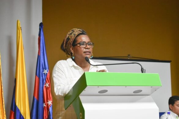 Matilde Ester Maestre Rivera representante afro en la Comisión Preparatoria del Quinto Centenario de Santa Marta.