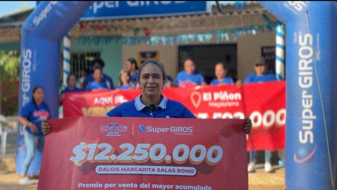En El Piñón, Magdalena; hay un nuevo millonario con un Doble Chance que lo premia con $1.800 millones pagado con dos monedas de mil.