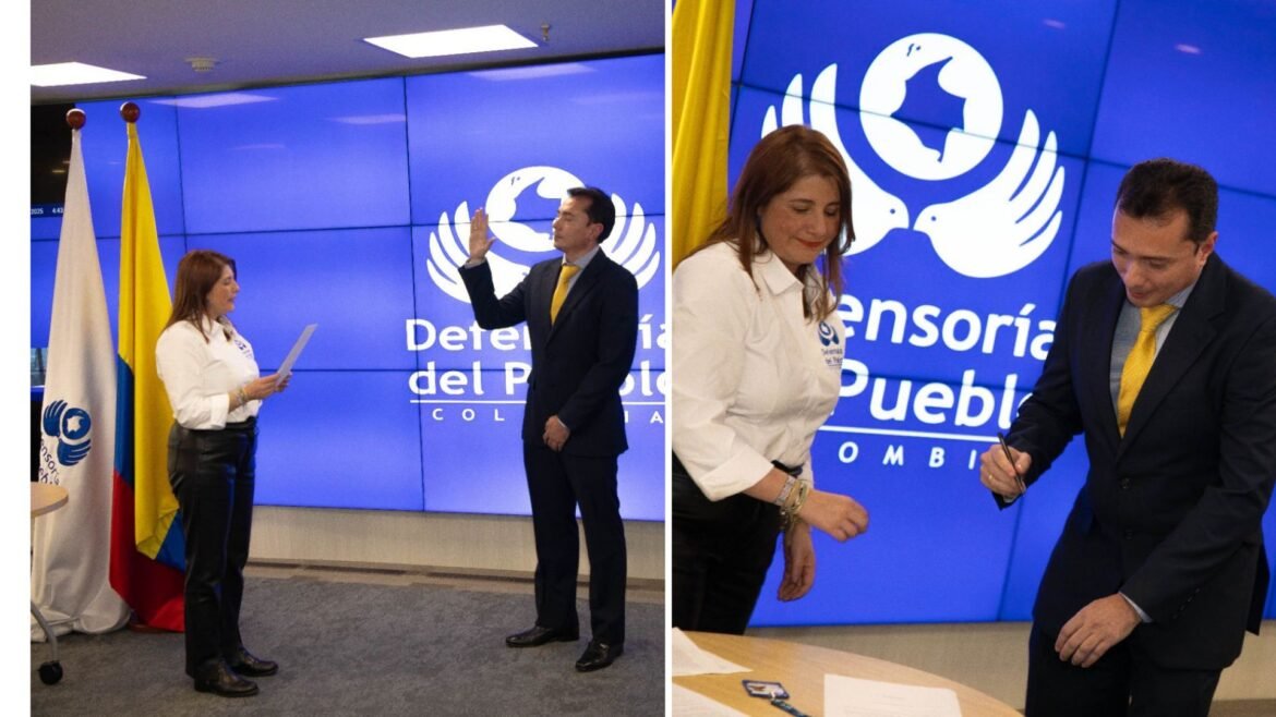Ricardo Salinas Vega, defensor del Pueblo Ricardo Salinas Vega, nuevo defensor Regional del Pueblo en el Magdalena.