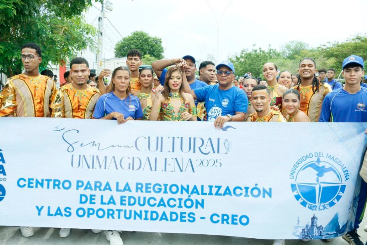 Semana cultural Unimagdalena La agenda en la vigésima quinta Semana cultural Unimagdalena comenzó con actividades académicas y proyecciones de realidad aumentada.