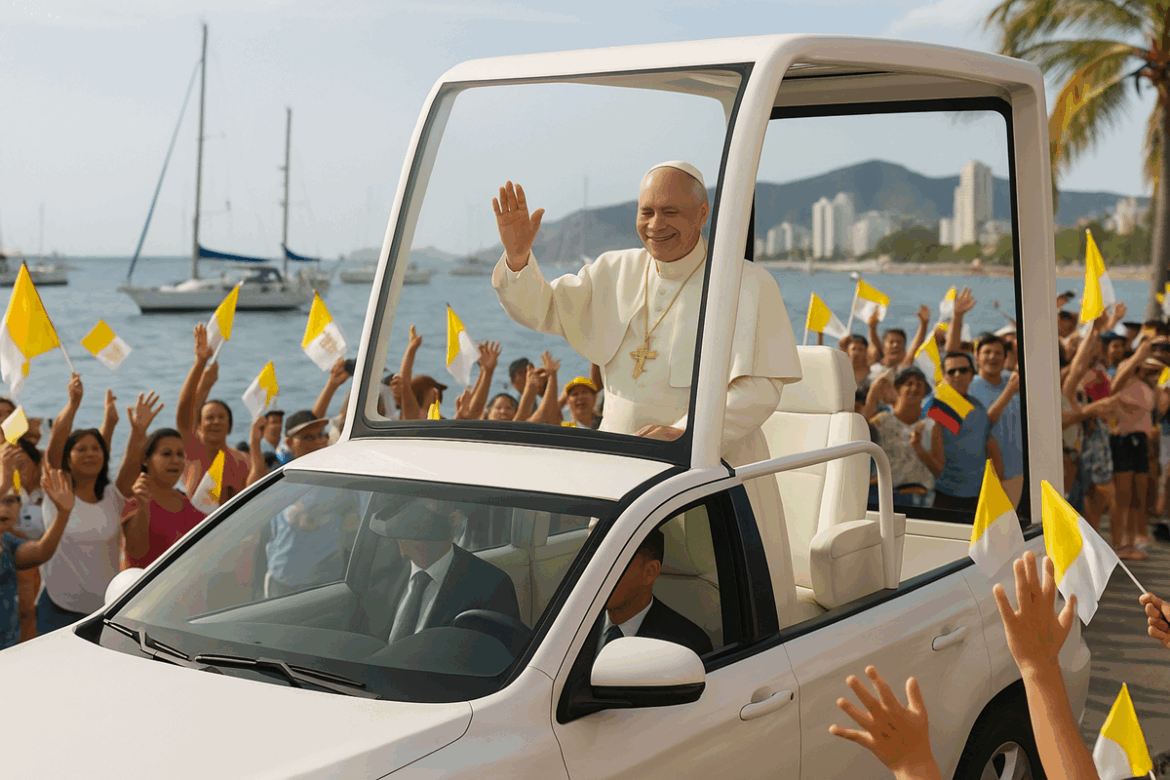 Petro invitó al papa León XIV a Colombia y mencionó a Santa Marta como parada clave. La ciudad se ilusiona con lo que podría significar esa visita de cara a los 500 años de la ciudad.