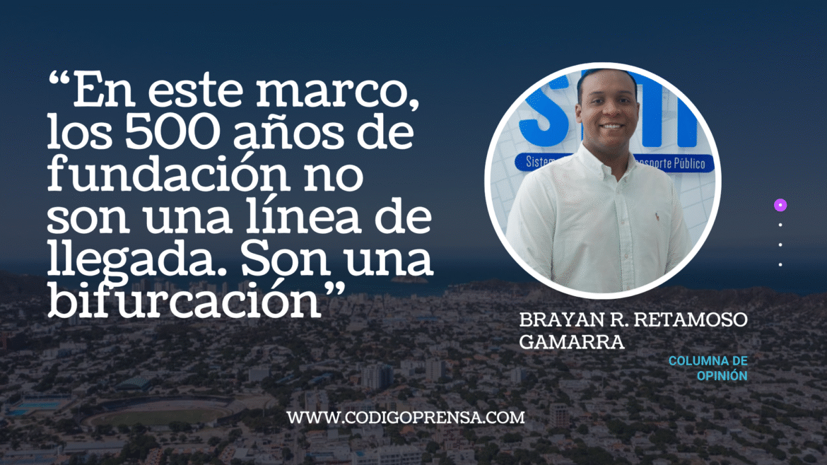 Brayan R. Retamoso Gamarra Hablar de Santa Marta es hablar del origen. De la Sierra, del mar y de los ríos; de los caminos que bajaban del corazón del mundo mucho antes de que llegaran las piedras coloniales.