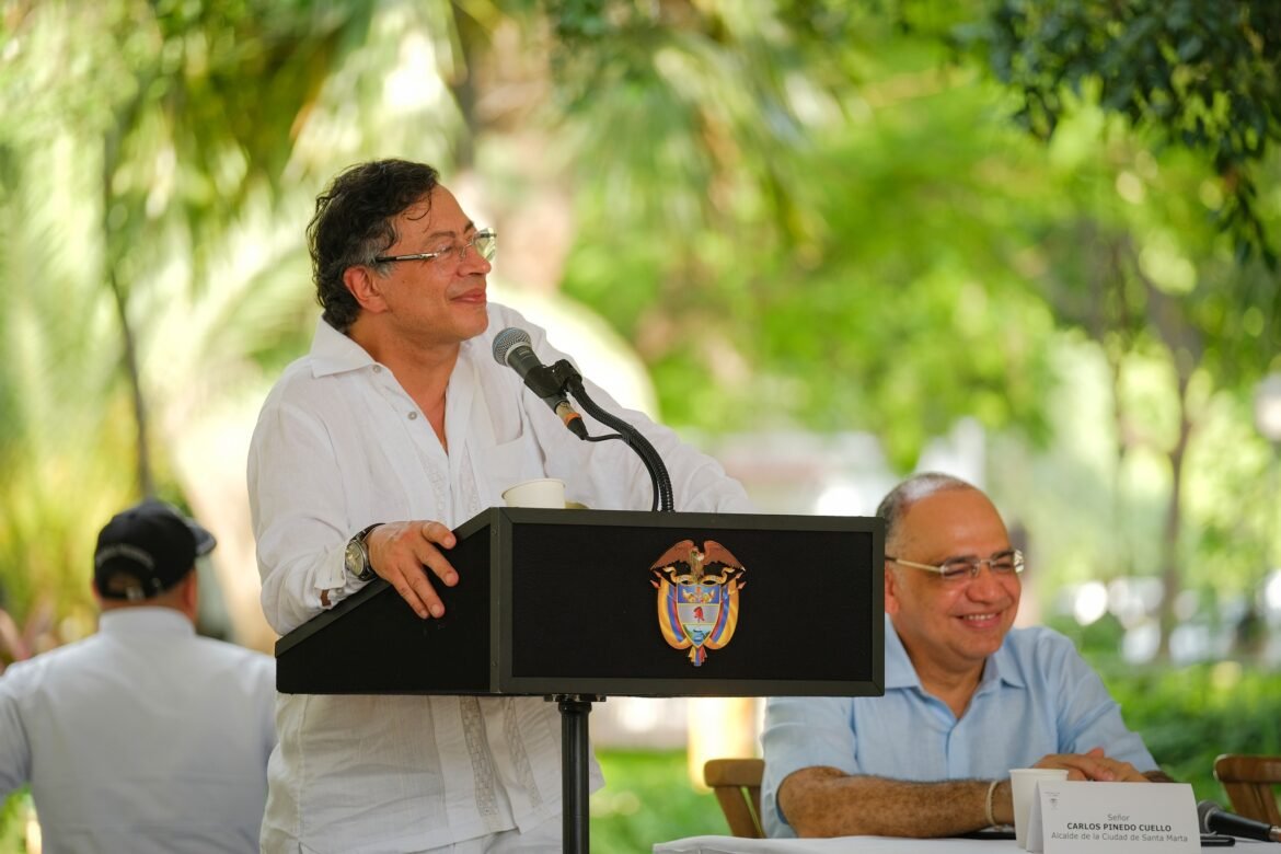 PETRO-PINEDO 10 momentos clave del discurso de Petro por los 500 años de Santa Marta