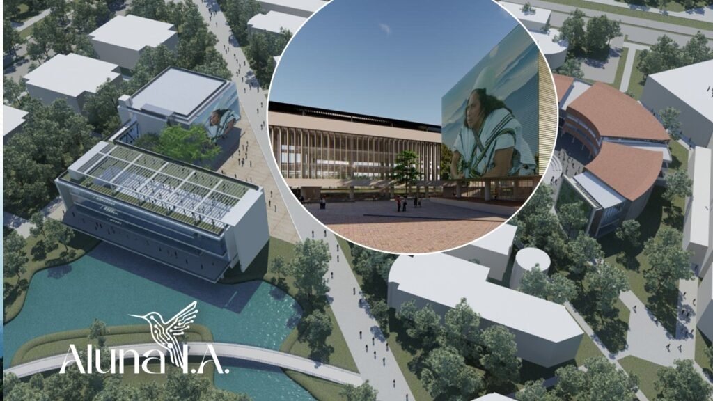 Rector Vera presentó al presidente Petro proyecto Aluna IA inspirada en cosmovisión indígena